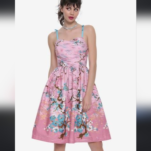 Hell Bunny Dresses & Skirts - Hell Bunny Jenna Retro Dress with Free top